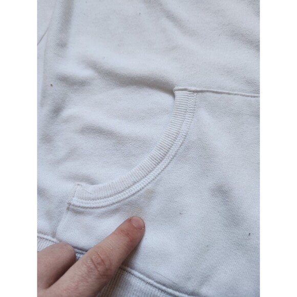 Victoria's Secret Sequin Wings White Zip Up Hoodie Supermodel Essentials White L - Picture 4 of 14